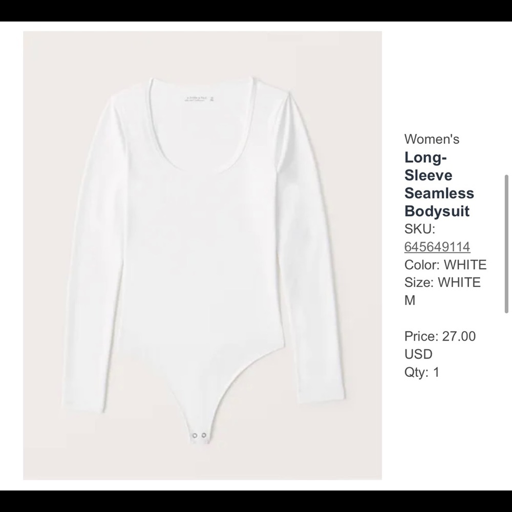 Abercrombie & Fitch Bodysuit